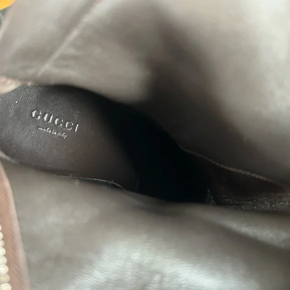 GUCCI LEATHER BOOTS - Picture 16 of 16